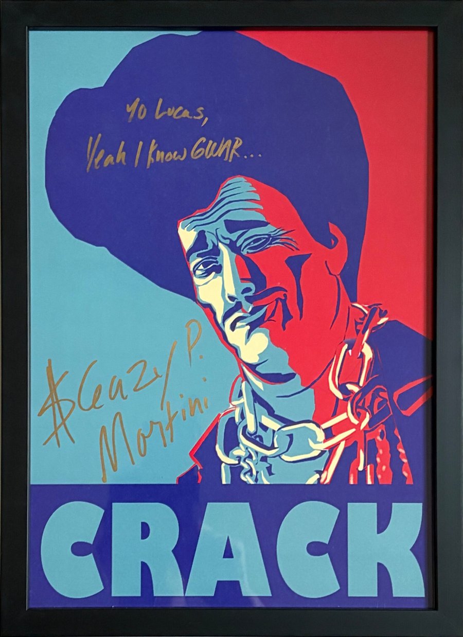 Crack poster