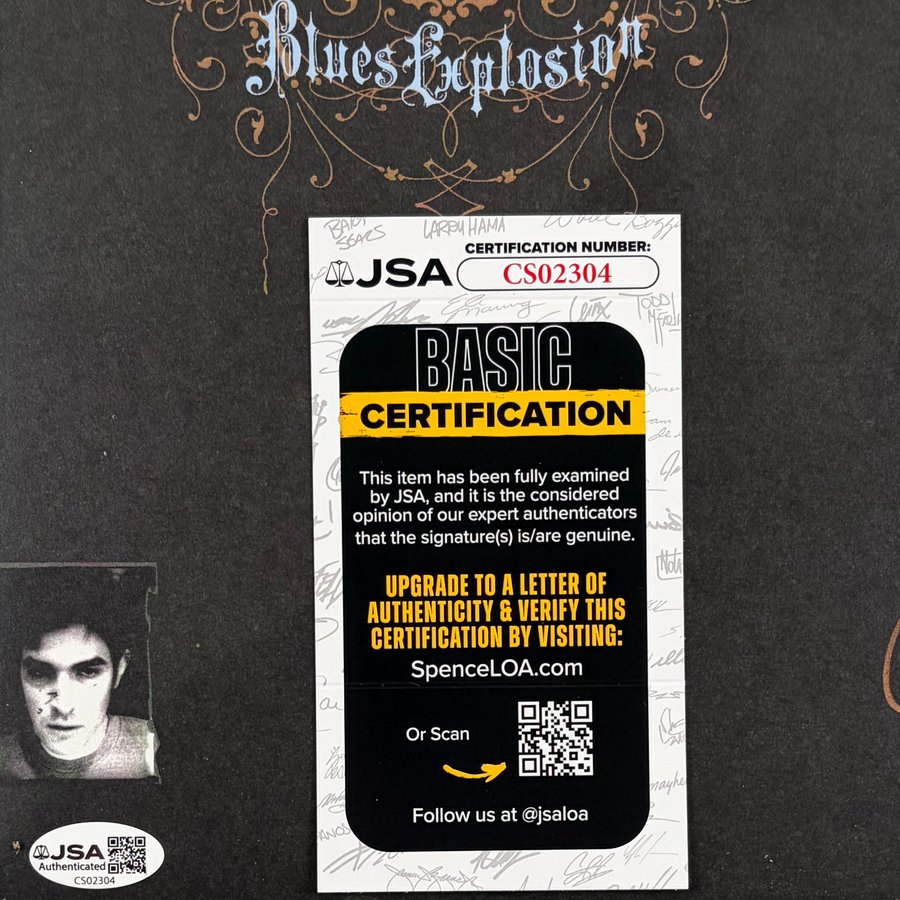 (James Spence) JSA Certificate CS02304